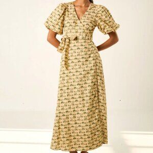 La Maregold Flora Wrap Dress